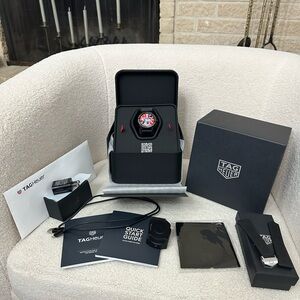 Tag Heuer Connected Calibre E4 Mens 45 mm Bright Black Edition Watch